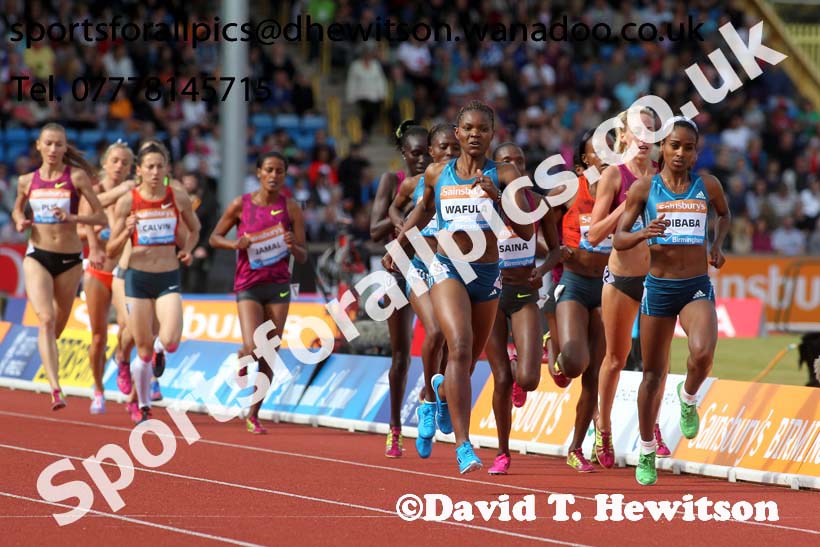 Womens 2 mile at the Sainsbury's Birmingham Grand Prix. Photos: David T. Hewitson/Sports for All Pics